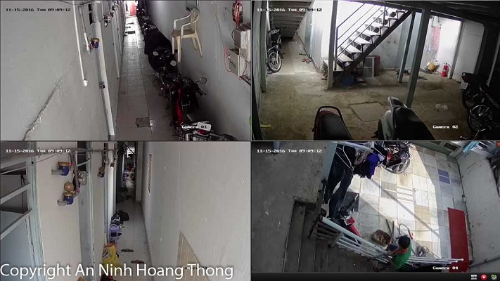 Camera quan sát cho nhà trọ tại Tân Phú